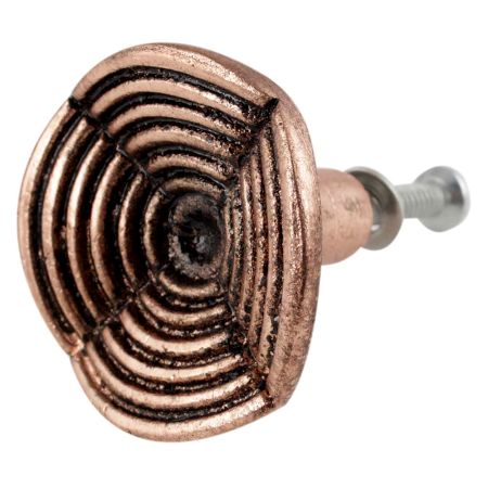 Round Strip Antique Copper Aluminium Cabinet Knob